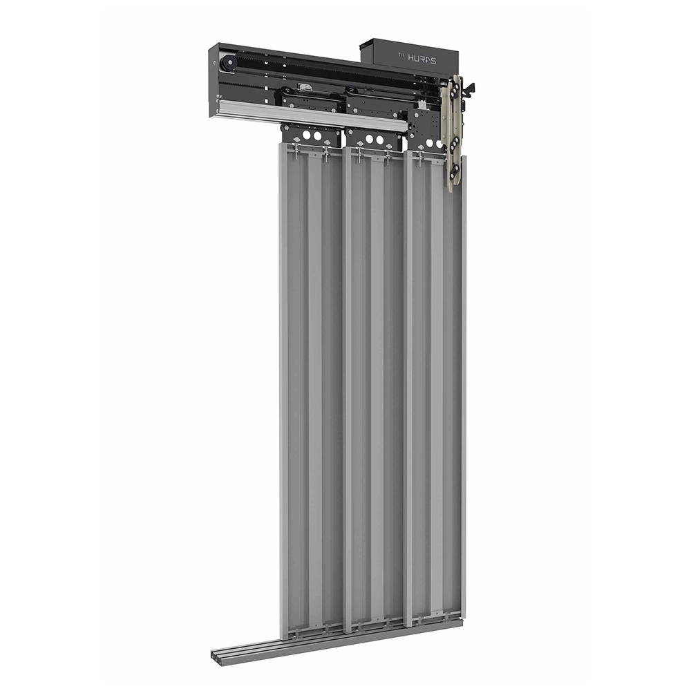 3 Panel Telescopic Cabin Door