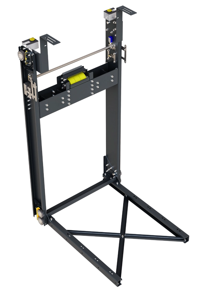 Belted L Frame Suspension