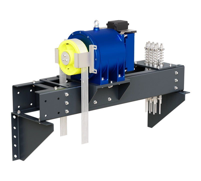 MRL Gearless Machine Stand